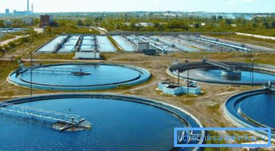 Sewage treatment plant. Sewage treatment plant.