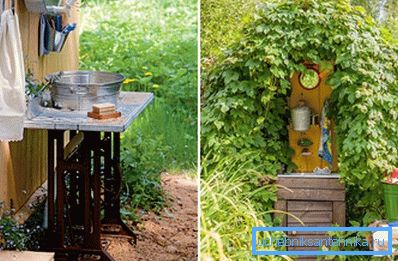 One example of a homemade car wash, its role is played by a 10-liter metal tank. One example of a homemade car wash, its role is played by a 10-liter metal tank.