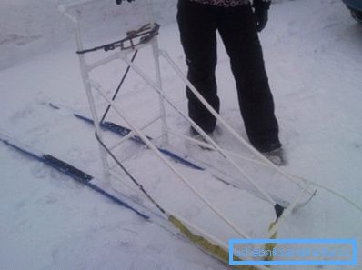 One of the options for the sled frame One of the options for the sled frame