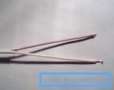 Power cable bare wires