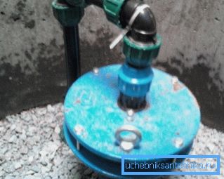 The cap reliably protects the well from any impacts The cap reliably protects the well from any impacts