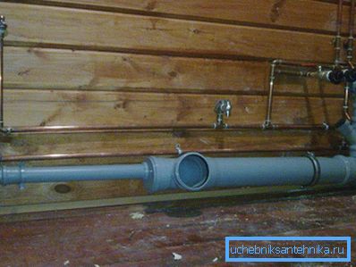The optimum slope of the pipe is approximately 3 cm per linear meter The optimum slope of the pipe is approximately 3 cm per linear meter