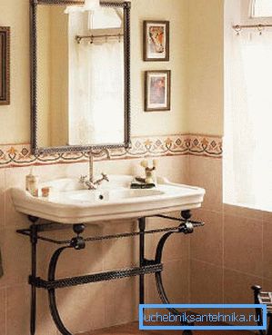 Original sink with legs to the bathroom Original sink with legs to the bathroom