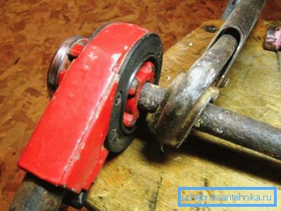 The implementation of the cutting threaded connection The implementation of the cutting threaded connection