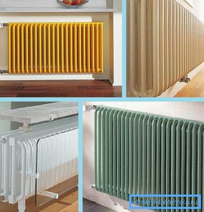 The heat transfer of the device depends on the number of sections. The heat transfer of the device depends on the number of sections.
