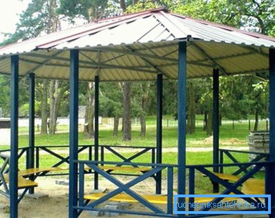 Open gazebo