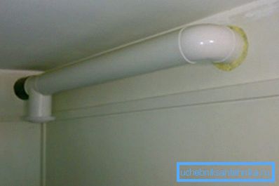 Open installation of air ducts