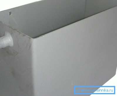 Open steel expansion tank Open steel expansion tank