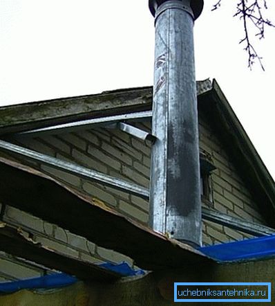 Galvanized chimney pipes - quickly and inexpensively