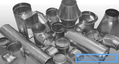 Galvanized pipes of different shapes and sizes Galvanized pipes of different shapes and sizes