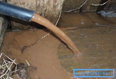 Water diversion during well cleaning Water diversion during well cleaning