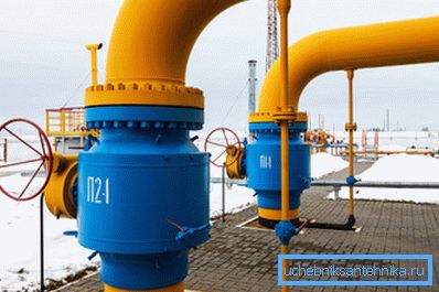 Removal of the main gas pipeline. Removal of the main gas pipeline.