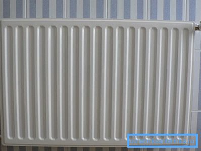 The panel is welded from steel sheets with profiled channels for the circulation of water. The panel is welded from steel sheets with profiled channels for the circulation of water.