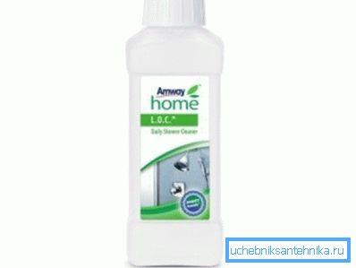 Spray cleaner for showers Spray cleaner for showers