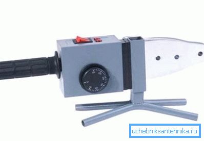 Soldering iron for plastic pipes Soldering iron for plastic pipes