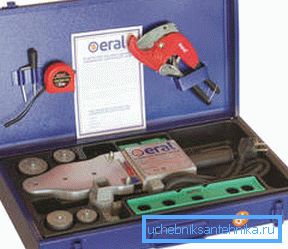 Soldering iron propylene pipes Eral ER-01 (LUX) Soldering iron propylene pipes Eral ER-01 (LUX)