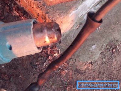 Heat shrink soldering Heat shrink soldering