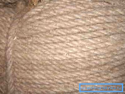 Hemp rope for seams Hemp rope for seams