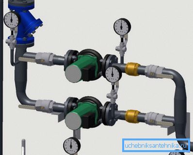 Before designing a system with forced circulation, it is necessary to make accurate engineering calculations.