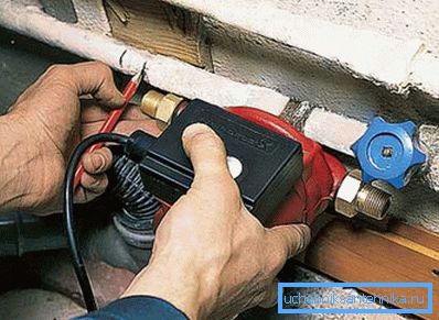 Before installing the pump for heating, select the place of tie-in Before installing the pump for heating, select the place of tie-in