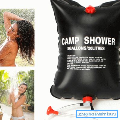 Portable shower bag Portable shower bag