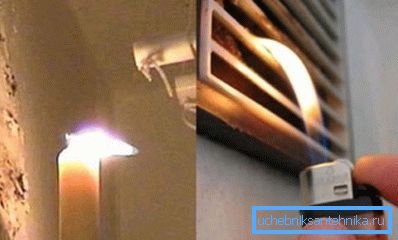 Flame must be drawn in by air currents. Flame must be drawn in by air currents.