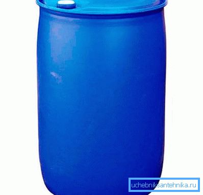 1167 Plastic barrel