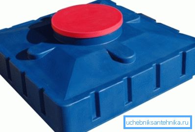 Plastic container for outdoor shower Plastic container for outdoor shower