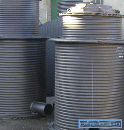 Plastic sewer mine.