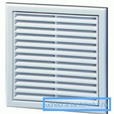 Plastic single-row ventilation grille 150x150 mm Plastic single-row ventilation grille 150x150 mm