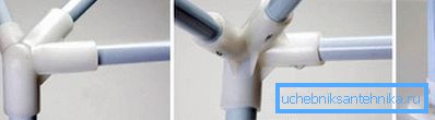 Plastic fasteners for assembling the frame Plastic fasteners for assembling the frame