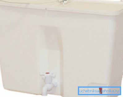 Plastic washbasin tank with heating Plastic washbasin tank with heating