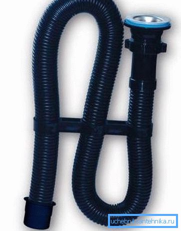 Plastic clamp holds the pipe in the desired position Plastic clamp holds the pipe in the desired position