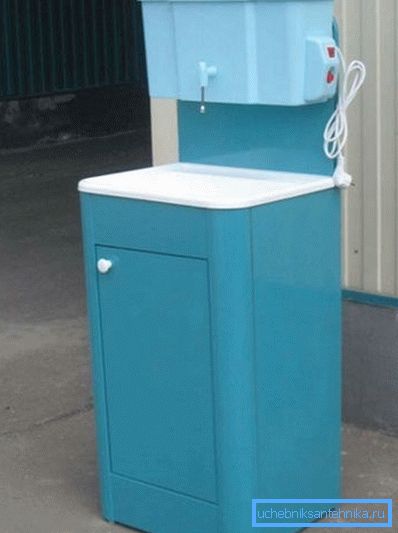 Plastic washbasin with heater Plastic washbasin with heater