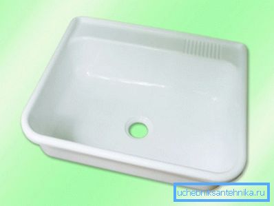 Plastic sink - 50 x 41 sink - an example of a budget solution Plastic sink - 50 x 41 sink - an example of a budget solution
