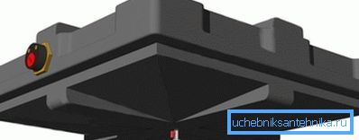 Flat square plastic tank. Flat square plastic tank.