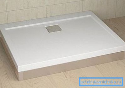 Flat rectangular shower pan 110x90 cm Flat rectangular shower pan 110x90 cm