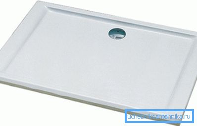 Cast iron shower tray 120x90 cm Cast iron shower tray 120x90 cm