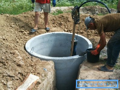 Preparation of a trench from a priyamka to the house Preparation of a trench from a priyamka to the house