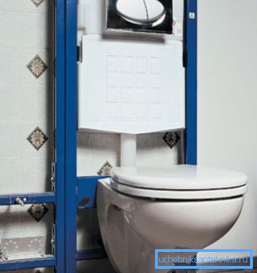 Connecting the installation to the water supply. Wall-hung toilet Connecting the installation to the water supply. Wall-hung toilet