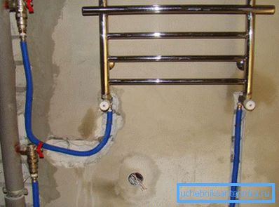 Connection to the riser