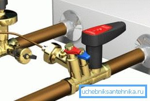 Connecting equipment to the heating system Connecting equipment to the heating system