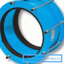 Such couplings are also referred to as flanged connections and are actively used in the creation of modern water supply and sewage systems. Such couplings are also referred to as flanged connections and are actively used in the creation of modern water supply and sewage systems.