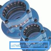 Such systems for plastic pipes are often called adapters, since they must provide a transition from one diameter to another or from PE pipe to metal. Such systems for plastic pipes are often called adapters, since they must provide a transition from one diameter to another or from PE pipe to metal.