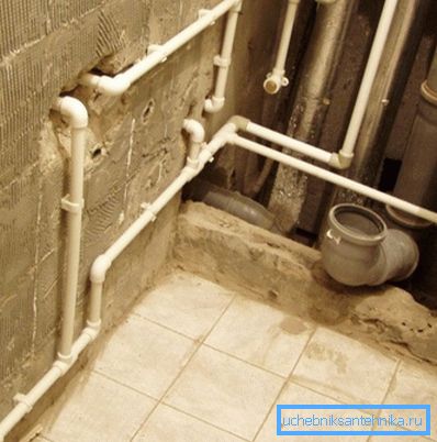 Water supply liners. Water supply liners.