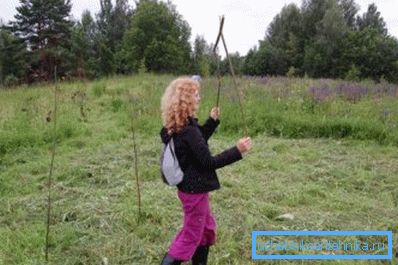 The search for water with the use of a vine can rather be attributed to the field of circus tricks than to accurate measurements, which means you should not resort to it