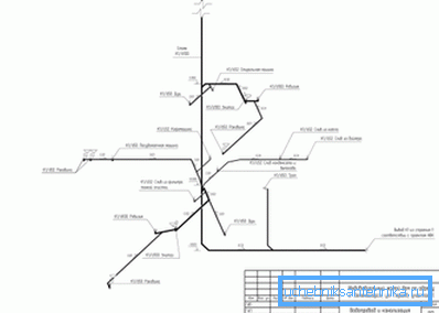 The executive scheme is shown - axonometric. The executive scheme is shown - axonometric.
