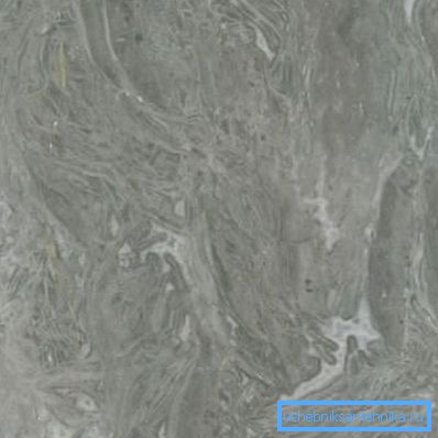 The surface of gray marble is shown.