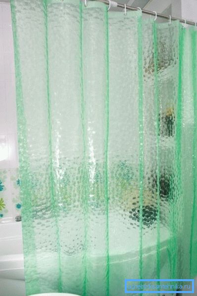 Polyethylene curtain