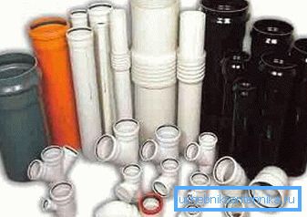 Polymer pipes - the most common material for the installation of sewage Polymer pipes - the most common material for the installation of sewage